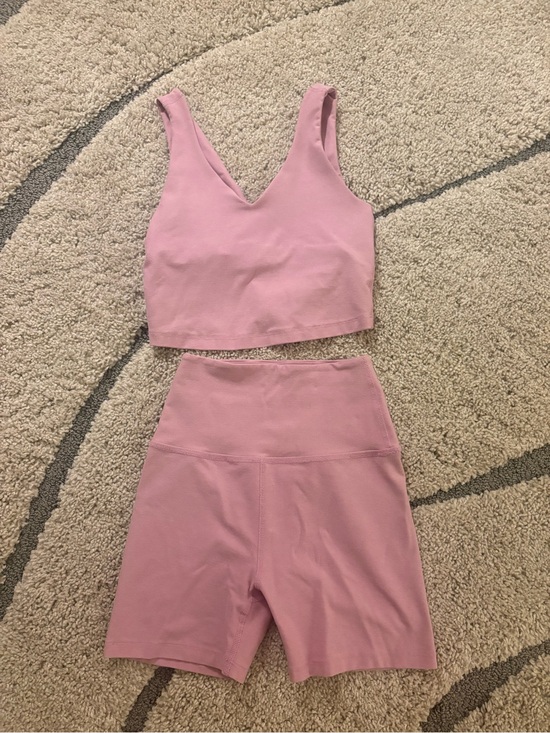 Beyond Yoga Pants - Beyond yoga space dye pink workout set
